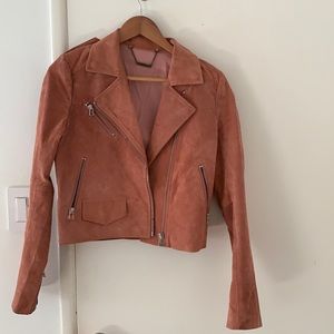Rusty Rose Leather Jacket
